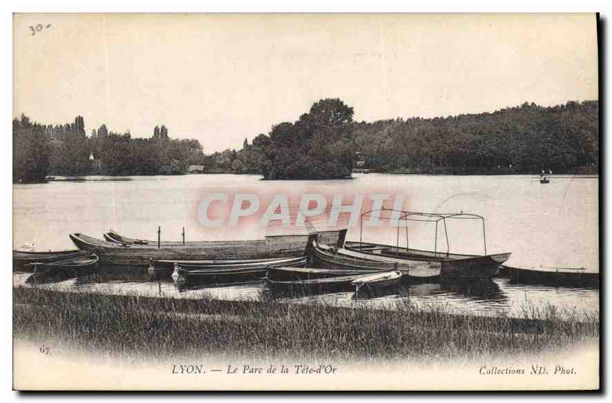 CPA Lyon Le Parc de la Tete d'Or 