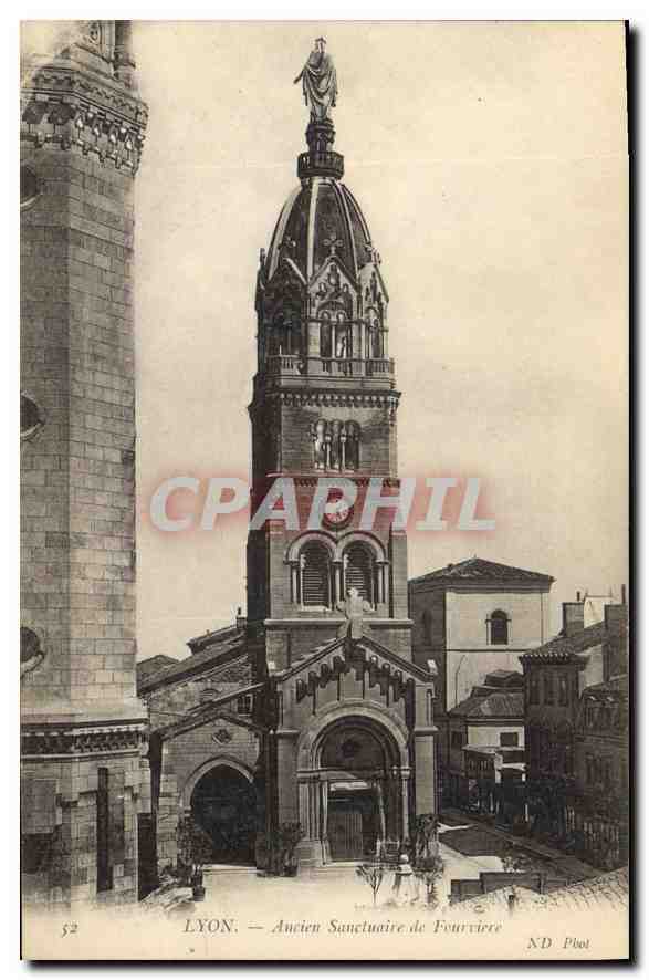 CPA Lyon Ancien Sanctuaire de Fourviere 