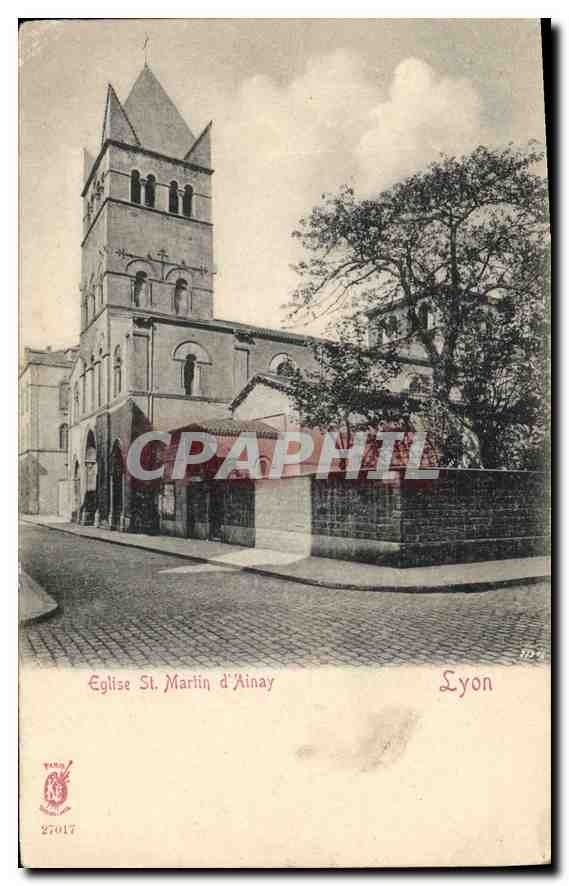 CPA Lyon Eglise St Martin d'Ainay 