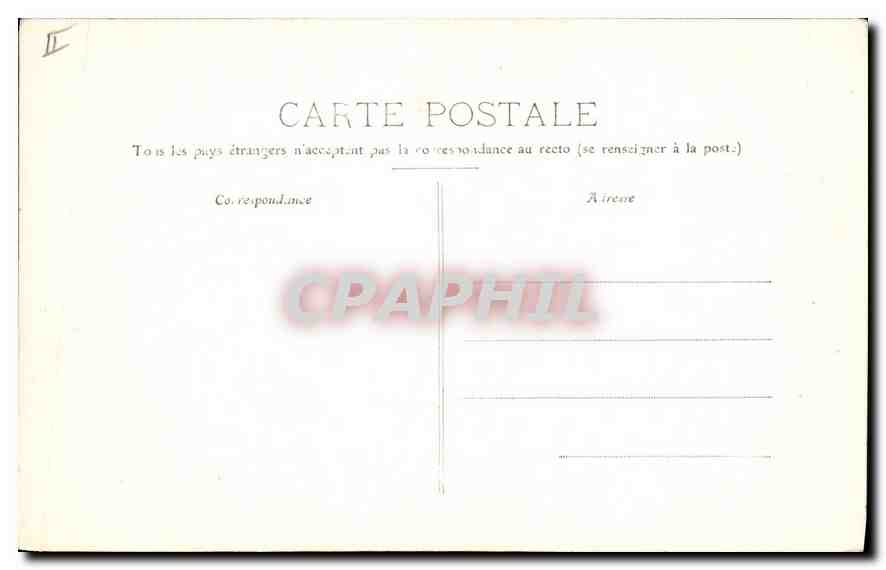 CPA Lyon Eglese Saint Pothin  — Verso