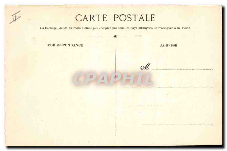 CPA Lyon Eglise Sainte Blandine  — Verso