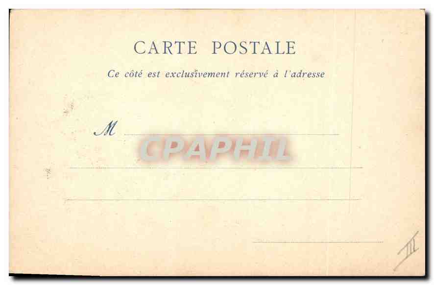 CPA Lyon L'Eglise Notre Dame de Fourviere  — Verso