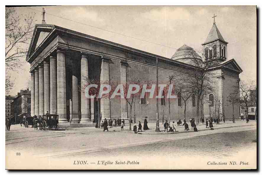 CPA Lyon L'Eglise Saint Pothin 