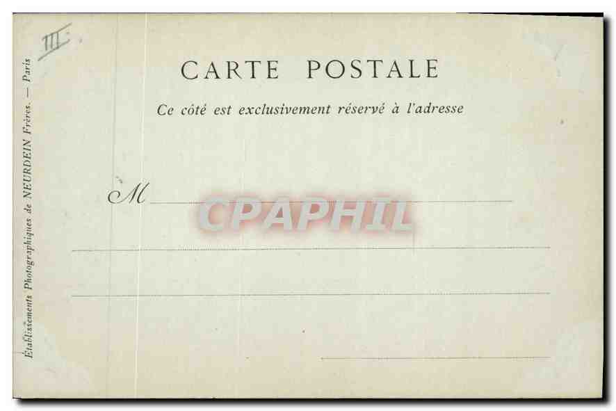 CPA Lyon L'Eglise Saint Pothin  — Rückseite