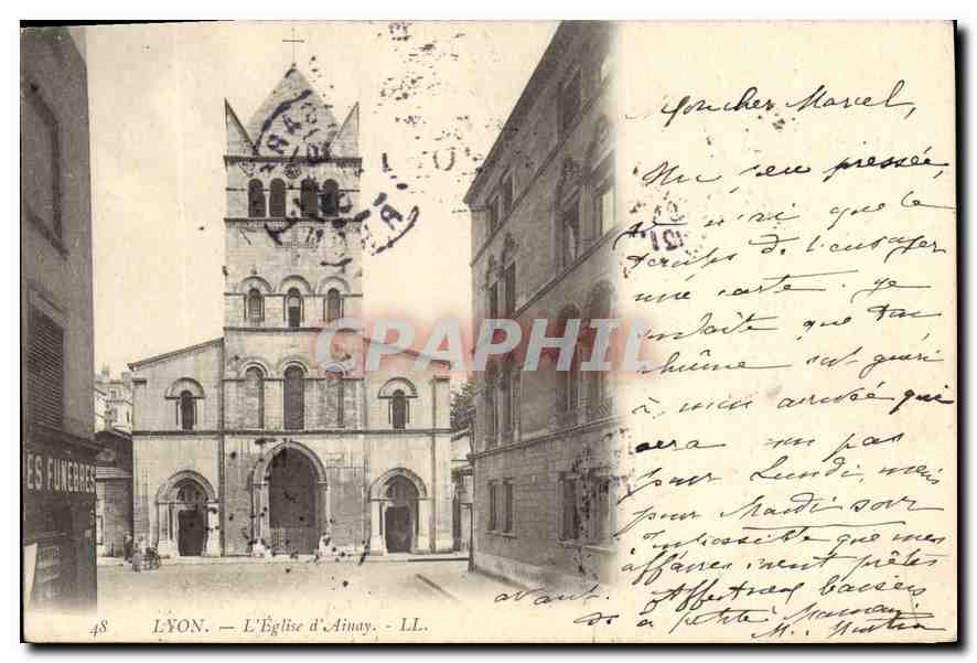 CPA Lyon L'Eglise d'Ainay 