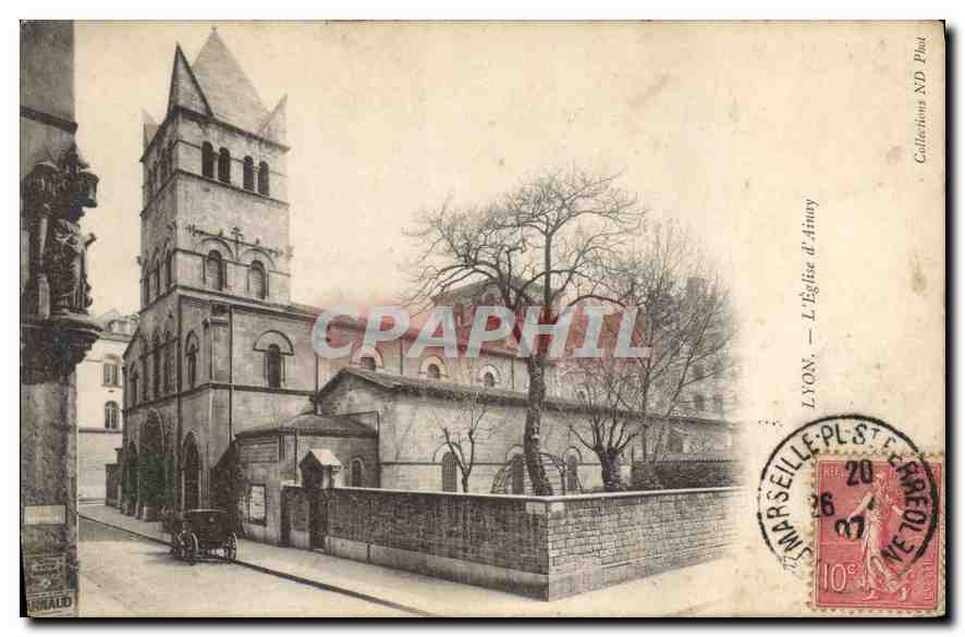 CPA Lyon L'Eglise d'Ainay 
