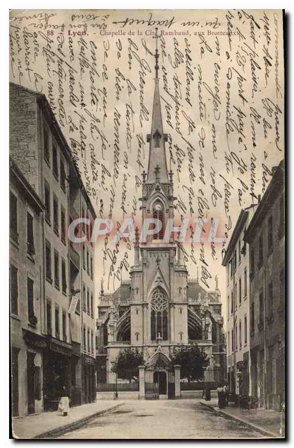 CPA Lyon Chapelle de la Cite Ramband aux Brotteaux 