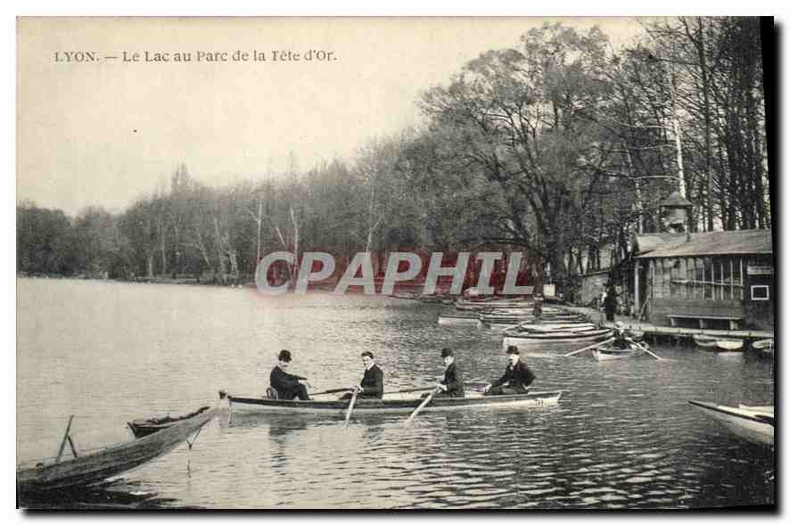 CPA Lyon Le Lac au Parc de la Tete d'Or 
