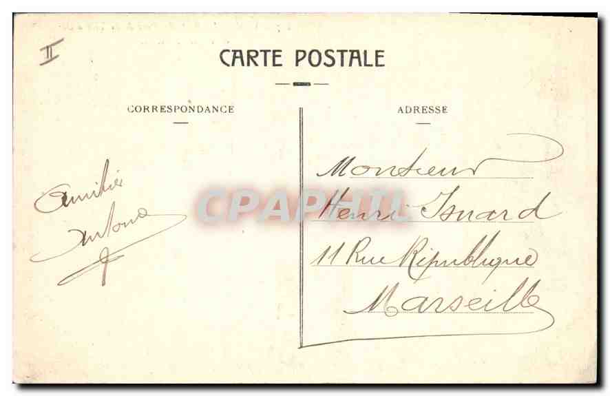 CPA Lyon La Porte du Parc de la Tete d'Or et le Lac  — Rückseite
