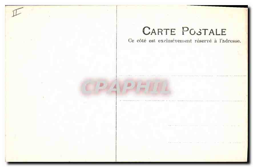 CPA Lyon Un Coin du Parc de la Tete d'Or  — Verso