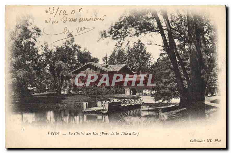 LYON — Le Chalet des Îles (Parc de la Tête d'Or) — Collections ND Phot