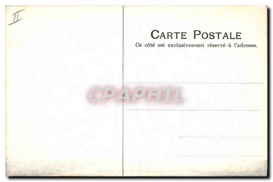 CPA Lyon Un Coin du Parc de la Tete d'Or  — Verso