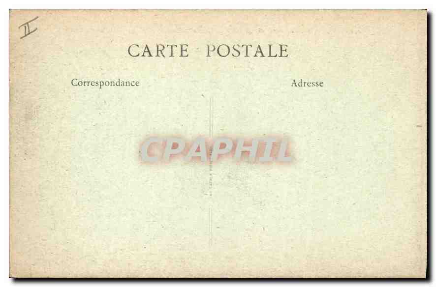 CPA Lyon Pont de la Guillotiere et Cours Gambetta Hotel de la Mutualite Tramway — Verso