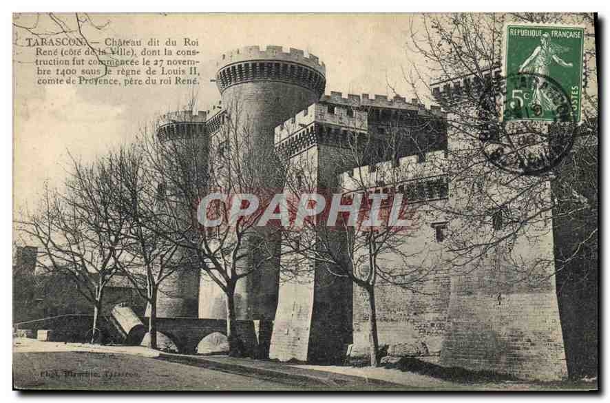 Tarascon — Château dit du Roi René — Éditeur Chât. Blanche, Tarascon