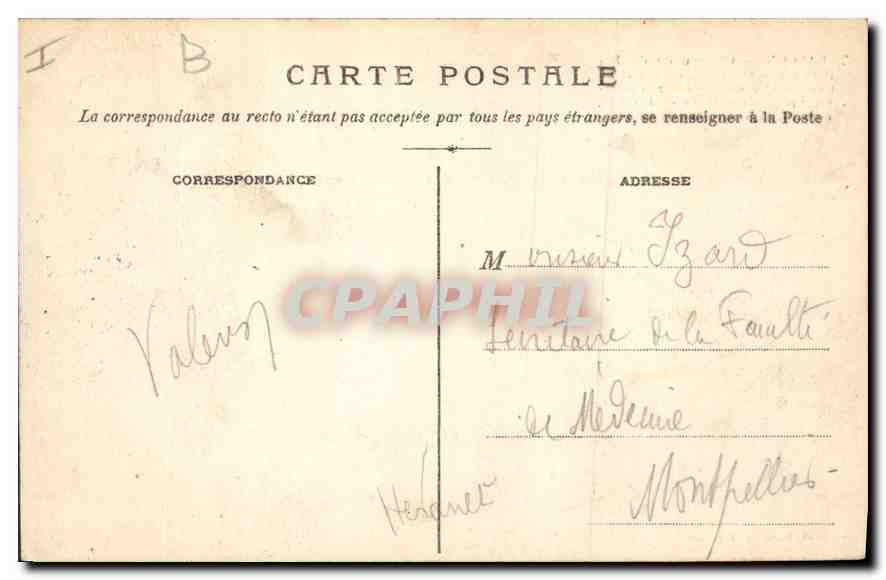 Tarascon — Château dit du Roi René — Éditeur Chât. Blanche, Tarascon — Verso