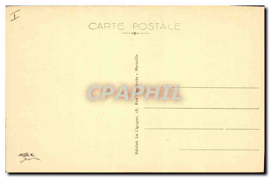 Tarascon — Le Château du Roi René — Édition La Cigogne, Marseille — Reverso