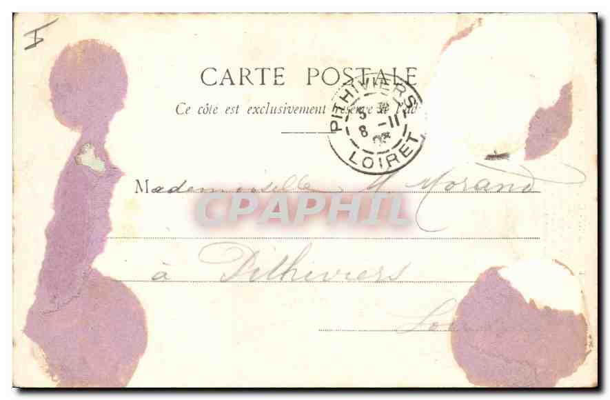 CPA Tarascon Crypte de Sainte Marthe  — Rückseite