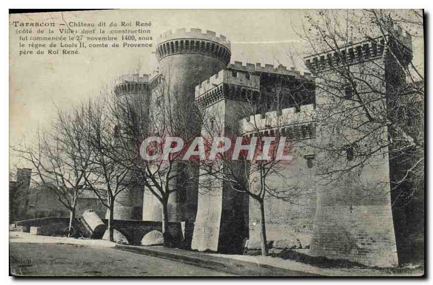 Tarascon — Château dit du Roi René (côté de la Ville) — Henry Interd