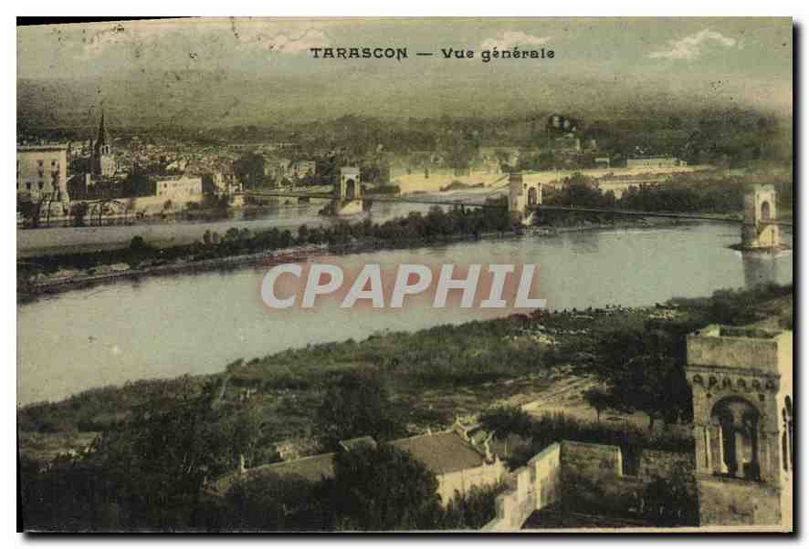 Tarascon — Vue générale — éditeur non identifié - Anverso