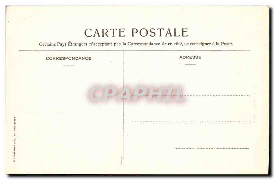 CPA Tarascon Le Chateau du Roi Rene  — Verso