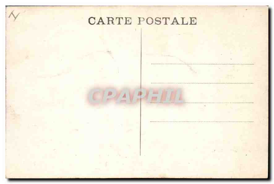 Tarascon — Tombeau de Sainte-Marthe, sarcophage de marbre et inscription — Collection L.A. — Verso