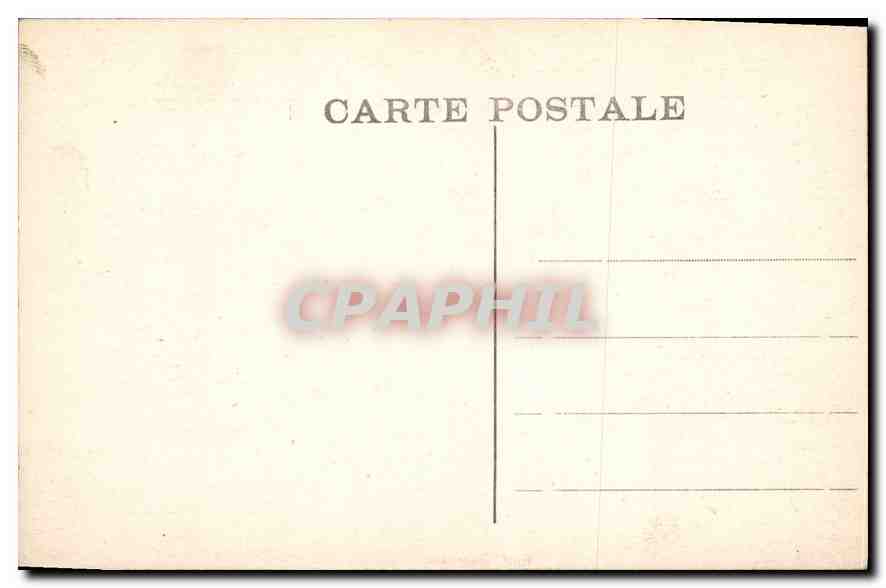 CPA Tarascon Chateau dit du Roi Rene Cote de la Ville  — Rückseite