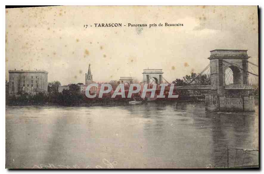 Tarascon - Panorama aus Beaucaire