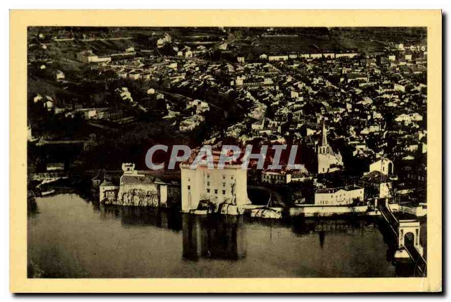 Château de Tarascon — aerial view — Edition des Monuments Historiques, Paris