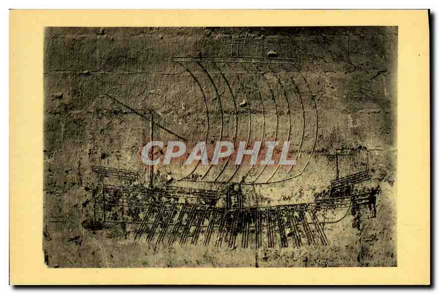 CPA Chateau de Tarascon Tour Nord Est Graffiti executes par les prissonniers 