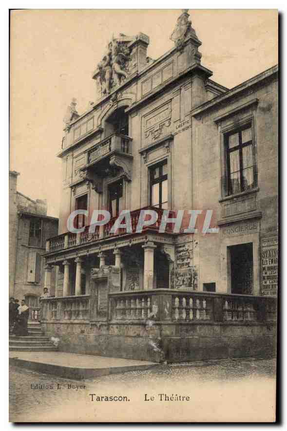 CPA Tarascon Le Theatre 