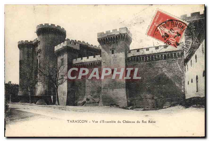 Tarascon — Vue d'Ensemble du Château du Roi René — Éditeur non visible