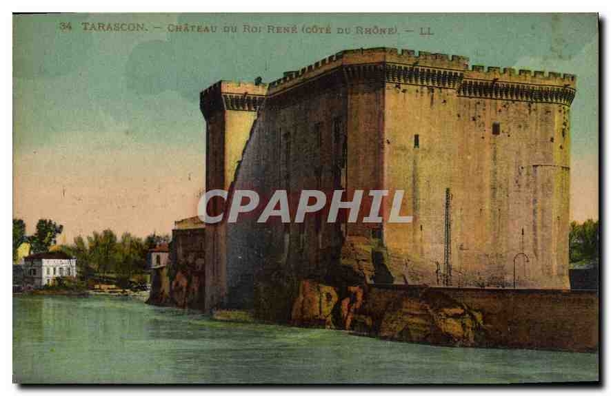 Tarascon — Château du Roi René (côte du Rhône) — L.L.