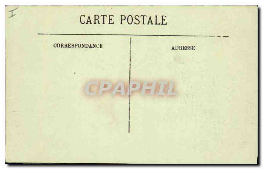 CPA Versailles Vue generale prise a vol d'oiseau sur le Chateau le Parc et la Ville  — Verso