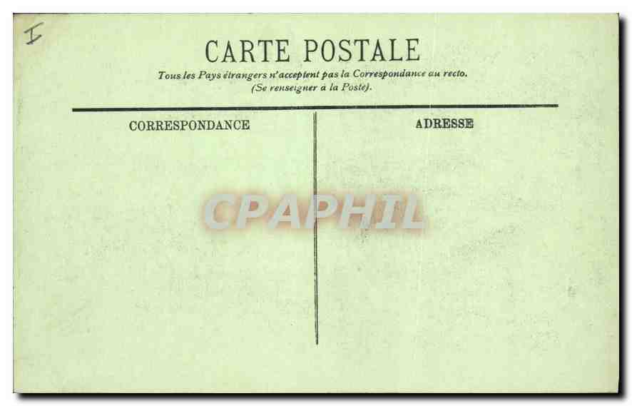 CPA Versailles Le Chateau Cote Sud et Parterre du Midi  — Rückseite