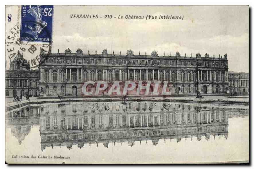 CPA Versailles Le Chateau Vue interieure 