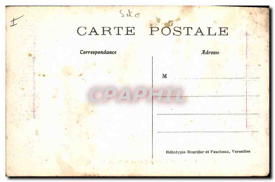 CPA Versailles Les Jardins du Grand Trianon  — Verso