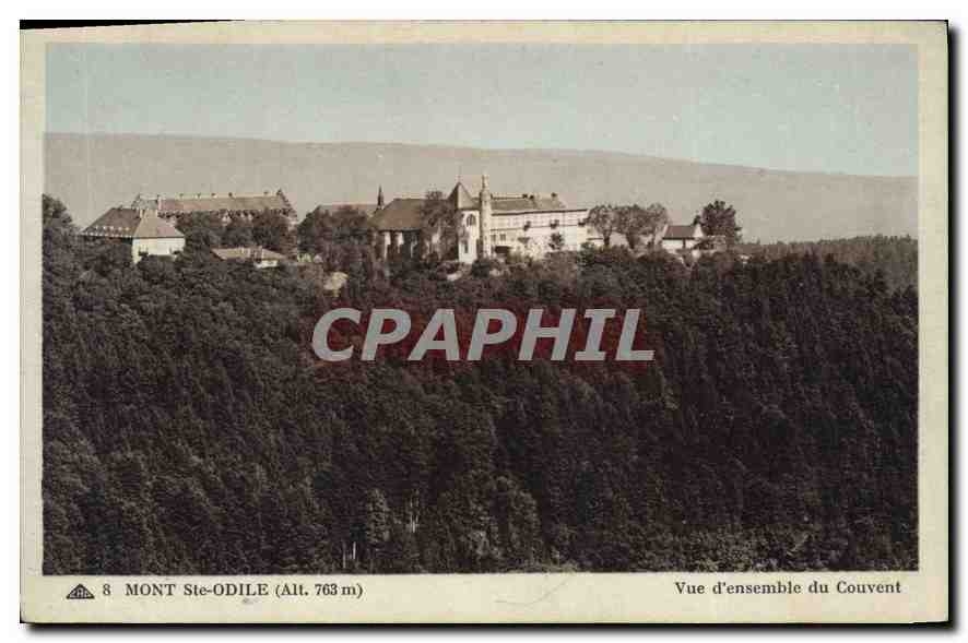 CPA Mont Ste Odile Vue d'ensemble du Couvent 