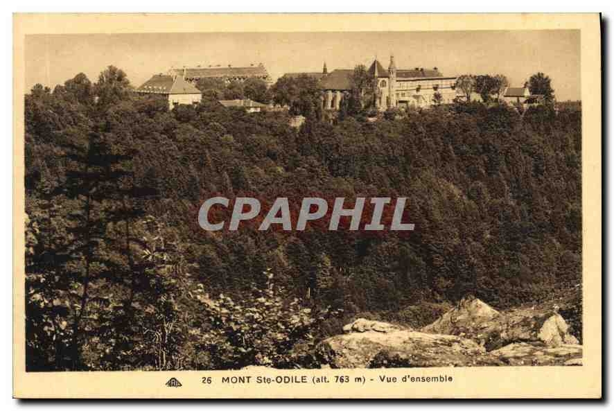 CPA Mont Ste Odile Vue d'ensemble 