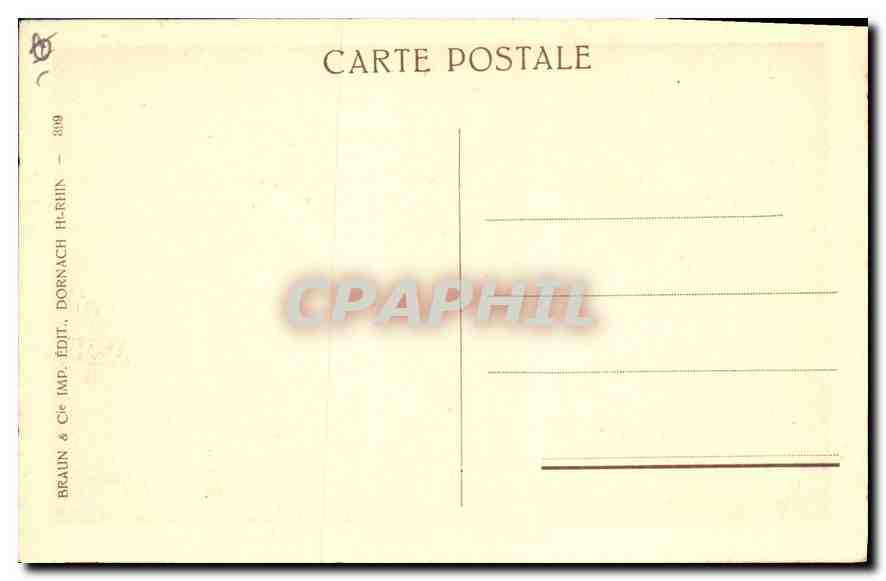 CPA Sainte Odile La Source  — Verso
