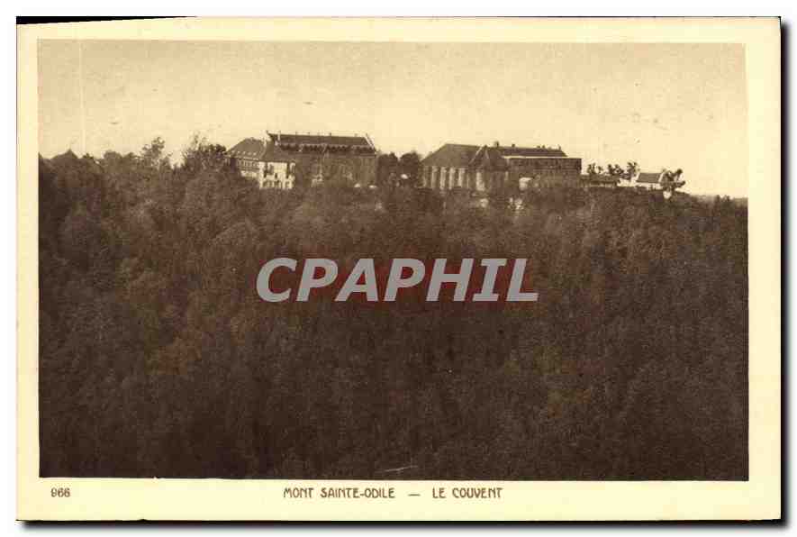 CPA Mont Sainte Odile Le Couvent 