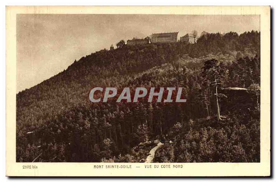 CPA Mont Sainte Odile Vue du Cote Nord 