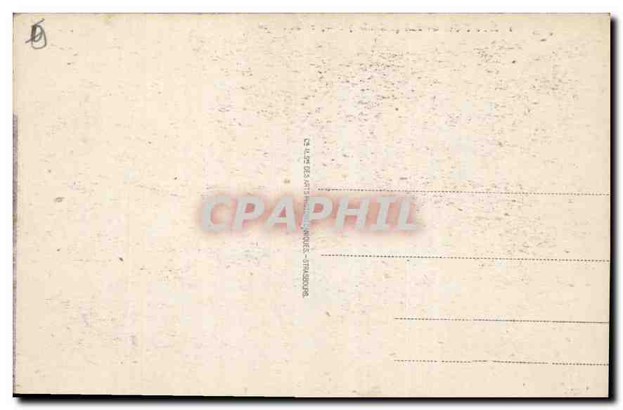 CPA Mont Ste Odile et St Nabor  — Verso