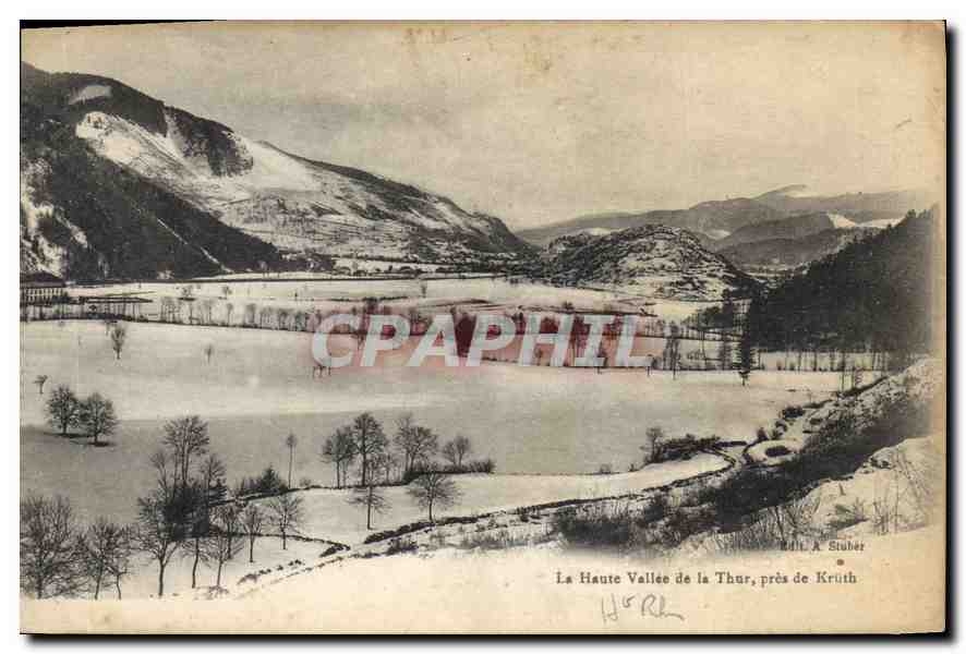 CPA La Haute Vallee de la Thur pres de Kruth 