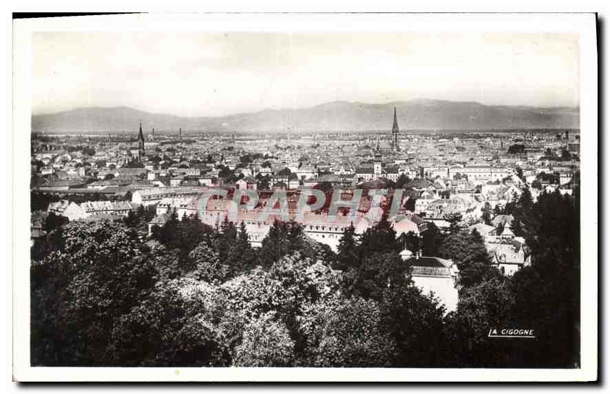 CPA Mulhouse Haut Rhin Vue generale 