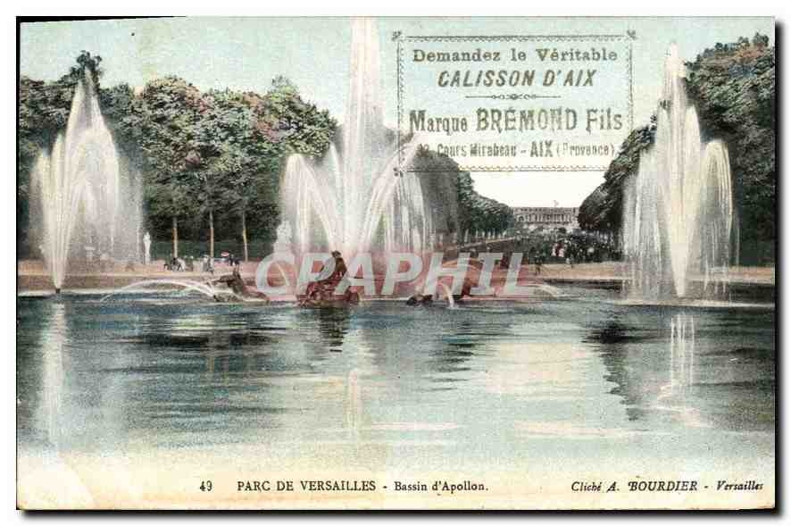 CPA Parc de Versailles Bassin d'Apollon 