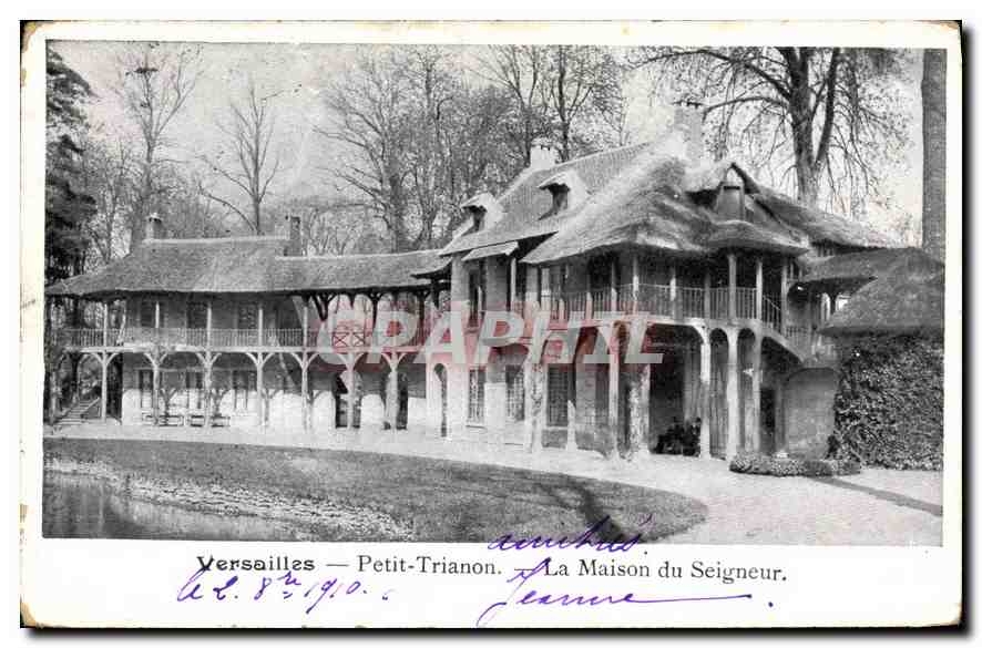 CPA Versailles Petit Trianon La Maison du Seigneur 