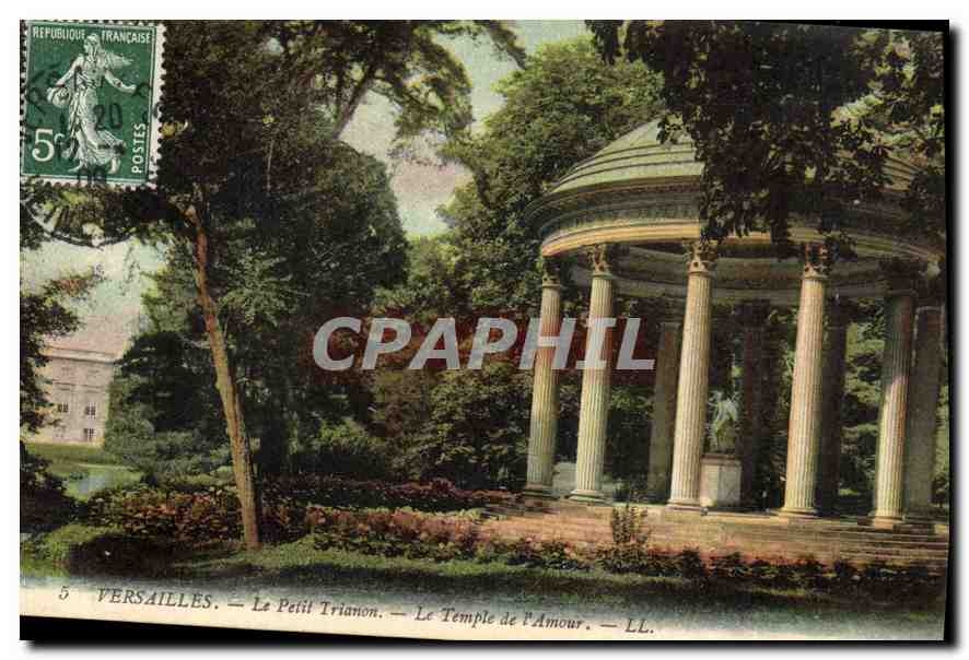 CPA Versailles Le Petit Trianon Le Temple de l'Amour 