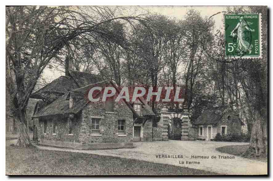 CPA Versailles Hameau de Trianon La Ferme 