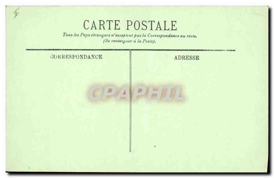 CPA Paris Notre Dame  — Verso