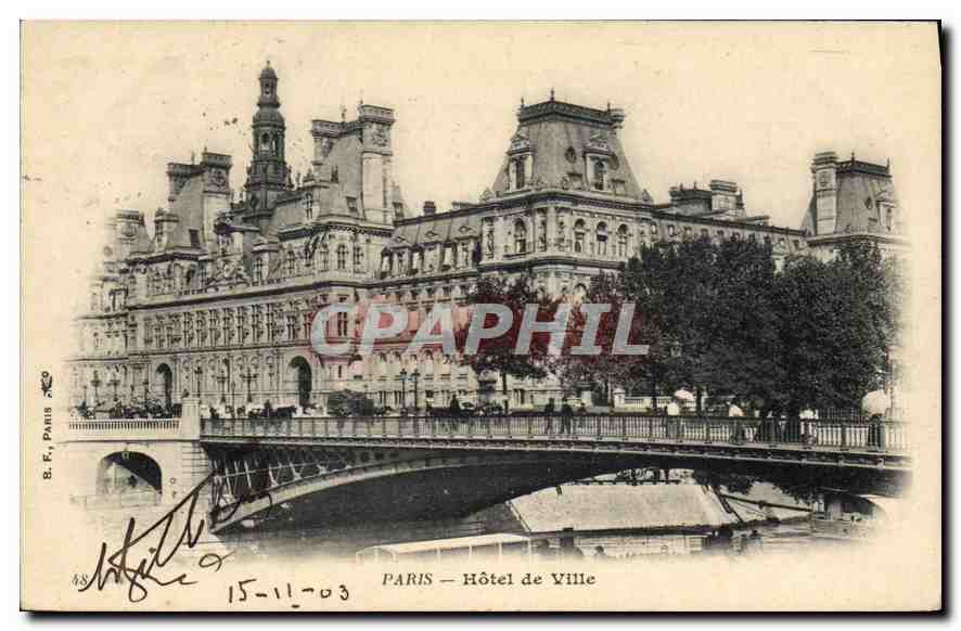 Paris — Hôtel de Ville — B.F. Paris, n°48